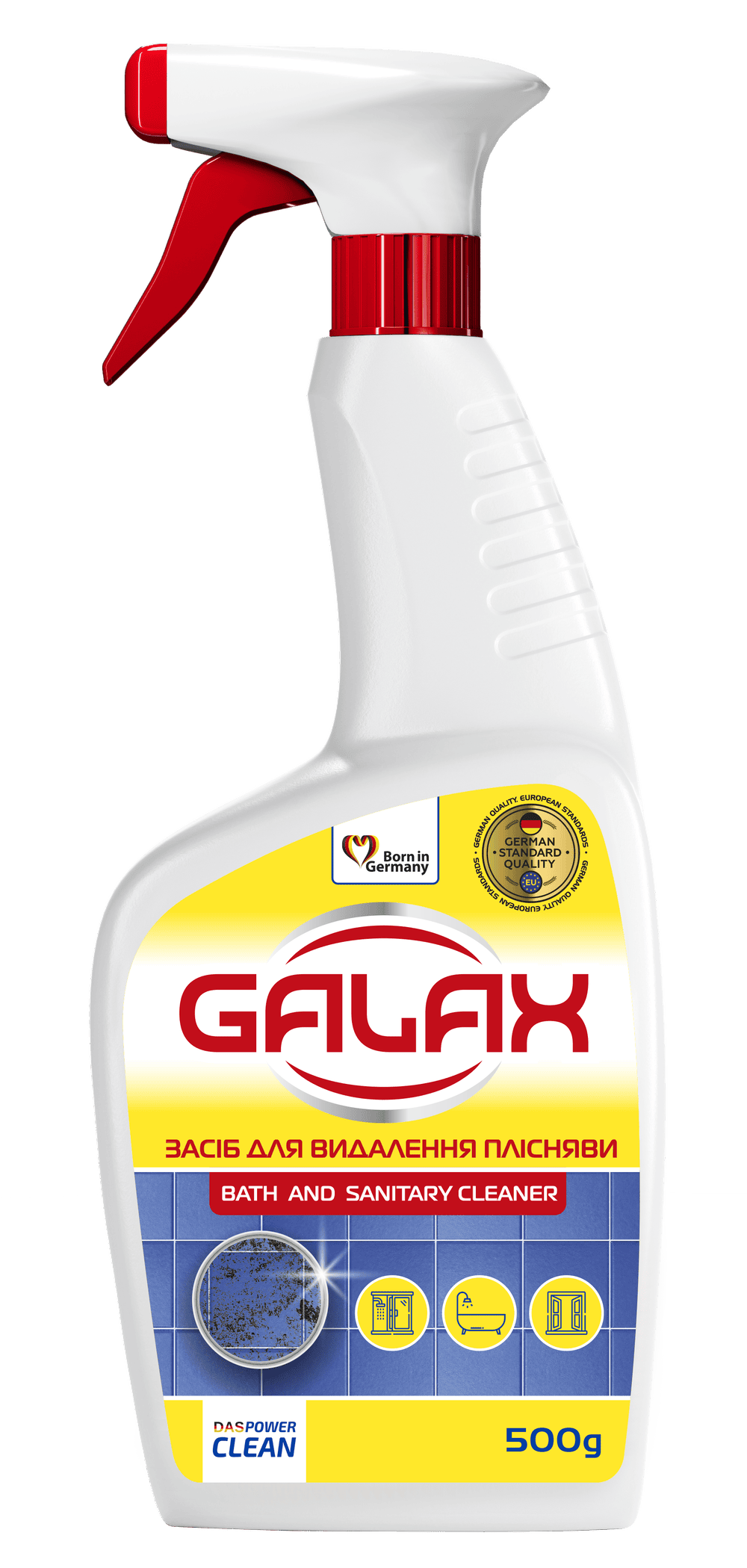 Засіб для видалення плісняви «Galax» das PowerClean 500г