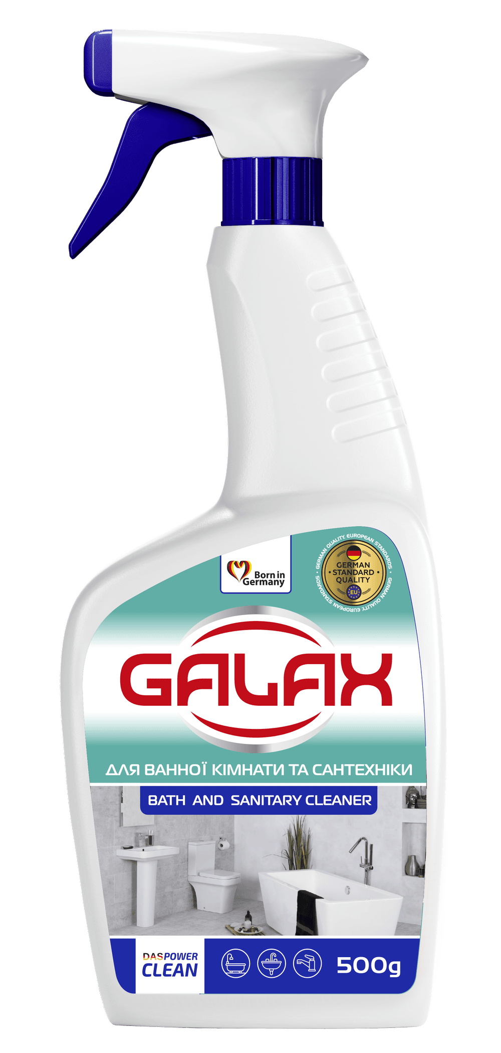 Bath and sanitary cleaner «Galax» das PowerClean