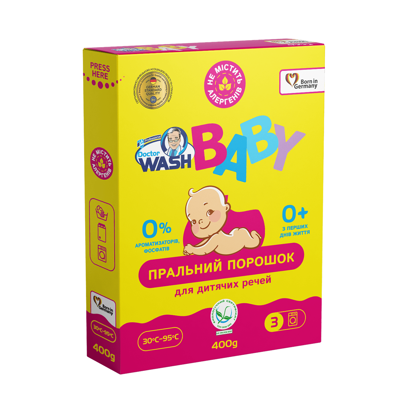 Порошок для прання «Doctor WASH BABY»