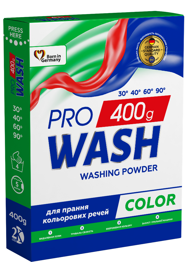 Порошок для прання кольорових речей ProWash «Color»