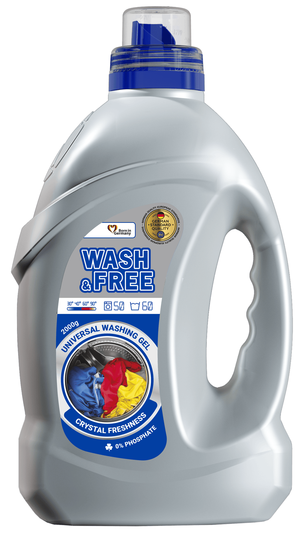 Гель для прання «Wash&Free» універсальний